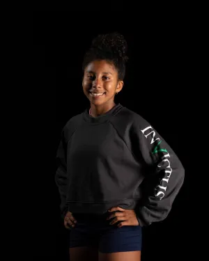 Invictus Raglan Pullover Fleece  - Women's (crop style)