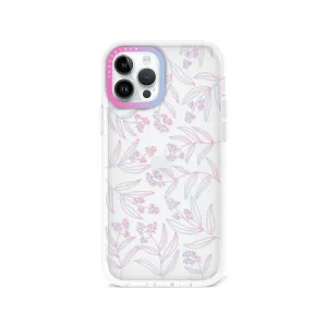 iPhone 12 Pro Mauve Leaf Phone Case