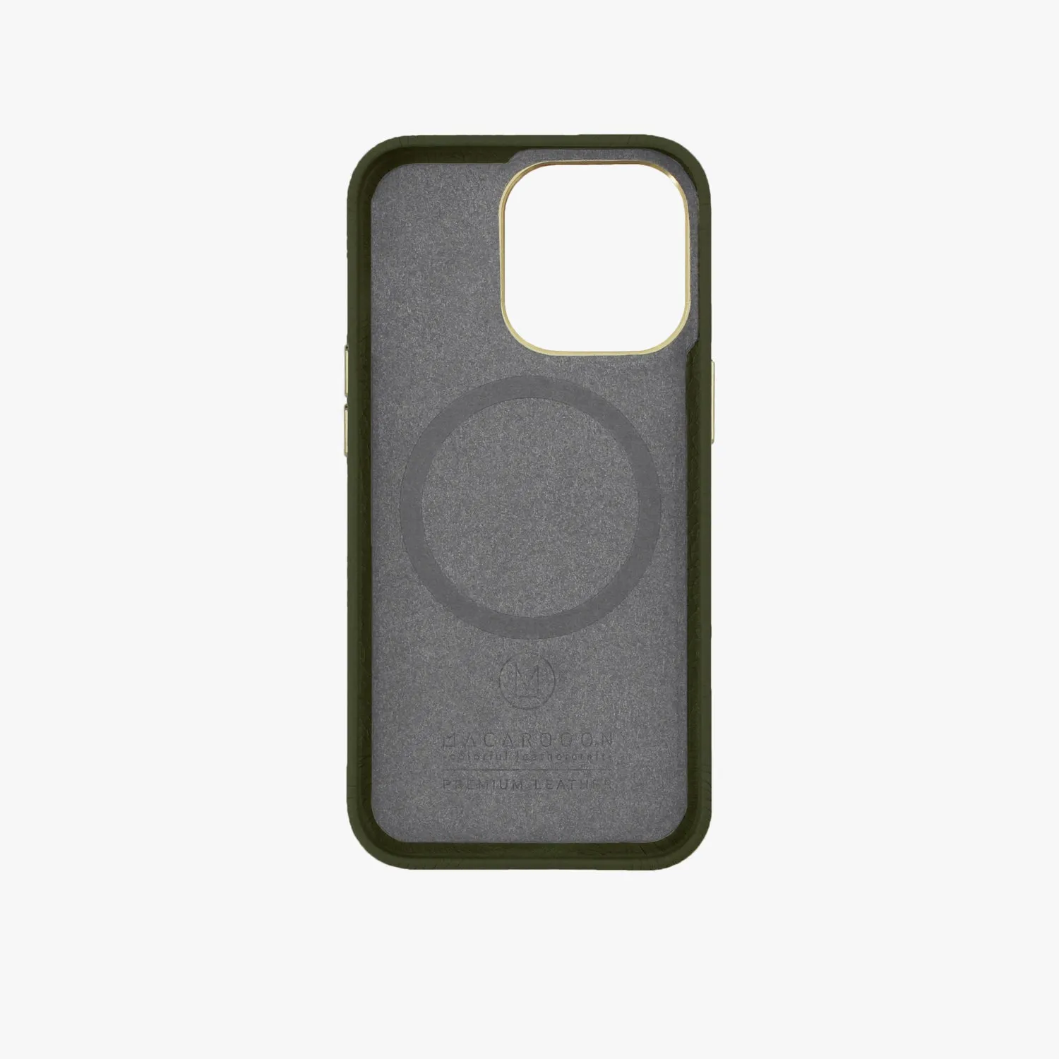 iPhone 16 Leather MagSafe Case with Crossbody Leather Strap
