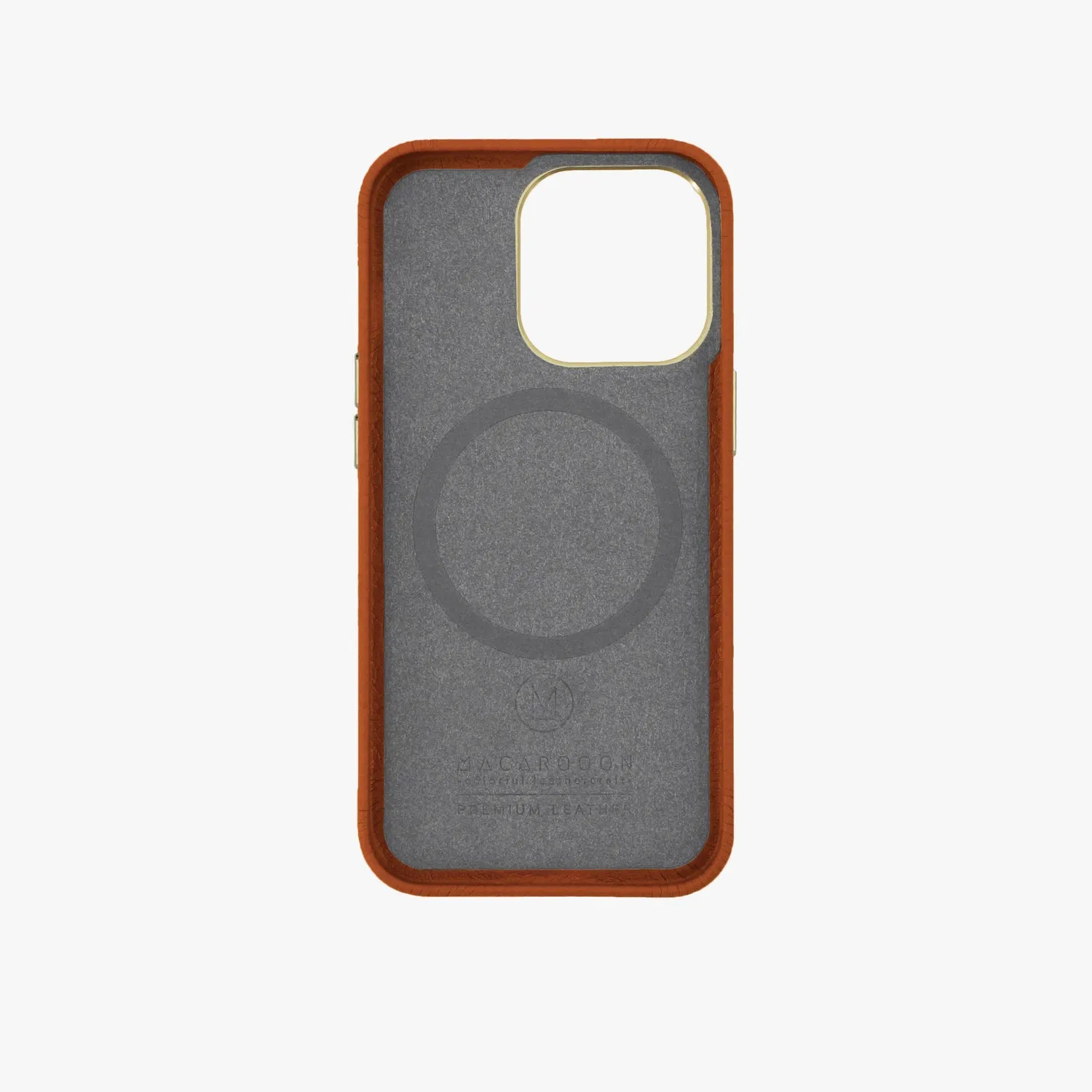 iPhone 16 Leather MagSafe Case with Crossbody Leather Strap