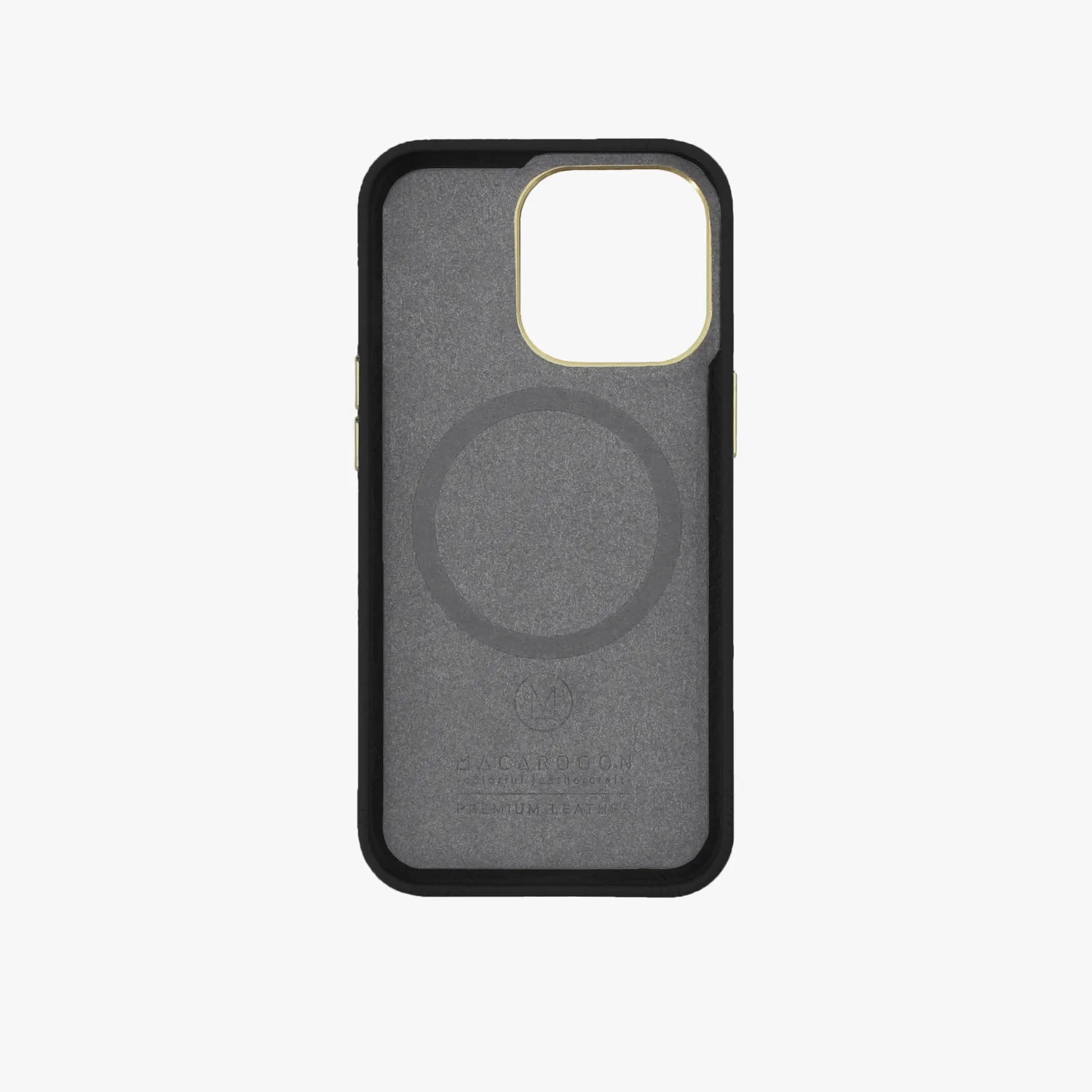 iPhone 16 Leather MagSafe Case with Crossbody Leather Strap