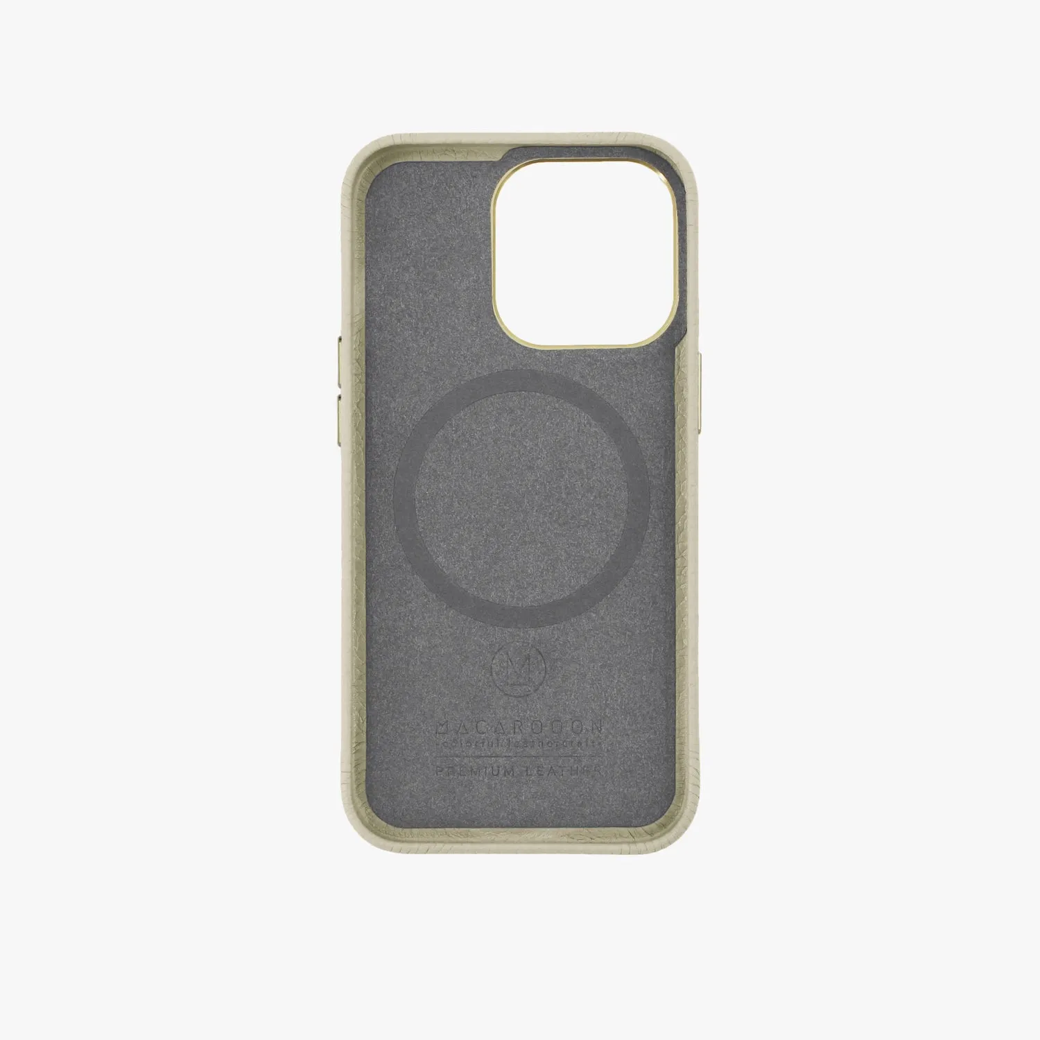 iPhone 16 Leather MagSafe Case with Crossbody Leather Strap