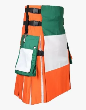 Irish Flag Cotton Utility Knit - Hybrid