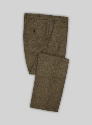 Italian Highlander Brass Green Tweed Pants