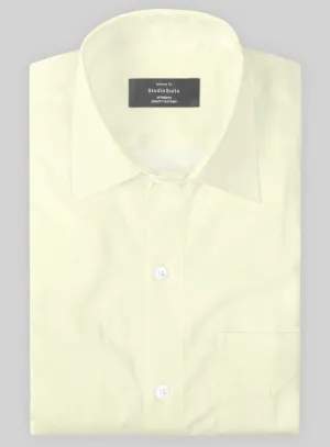 Italian Lombardo Light Yellow Shirt