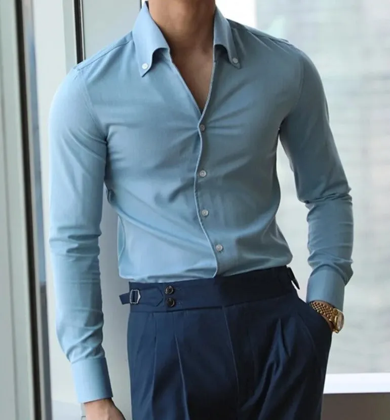 ITALIAN slim-fit shirt
