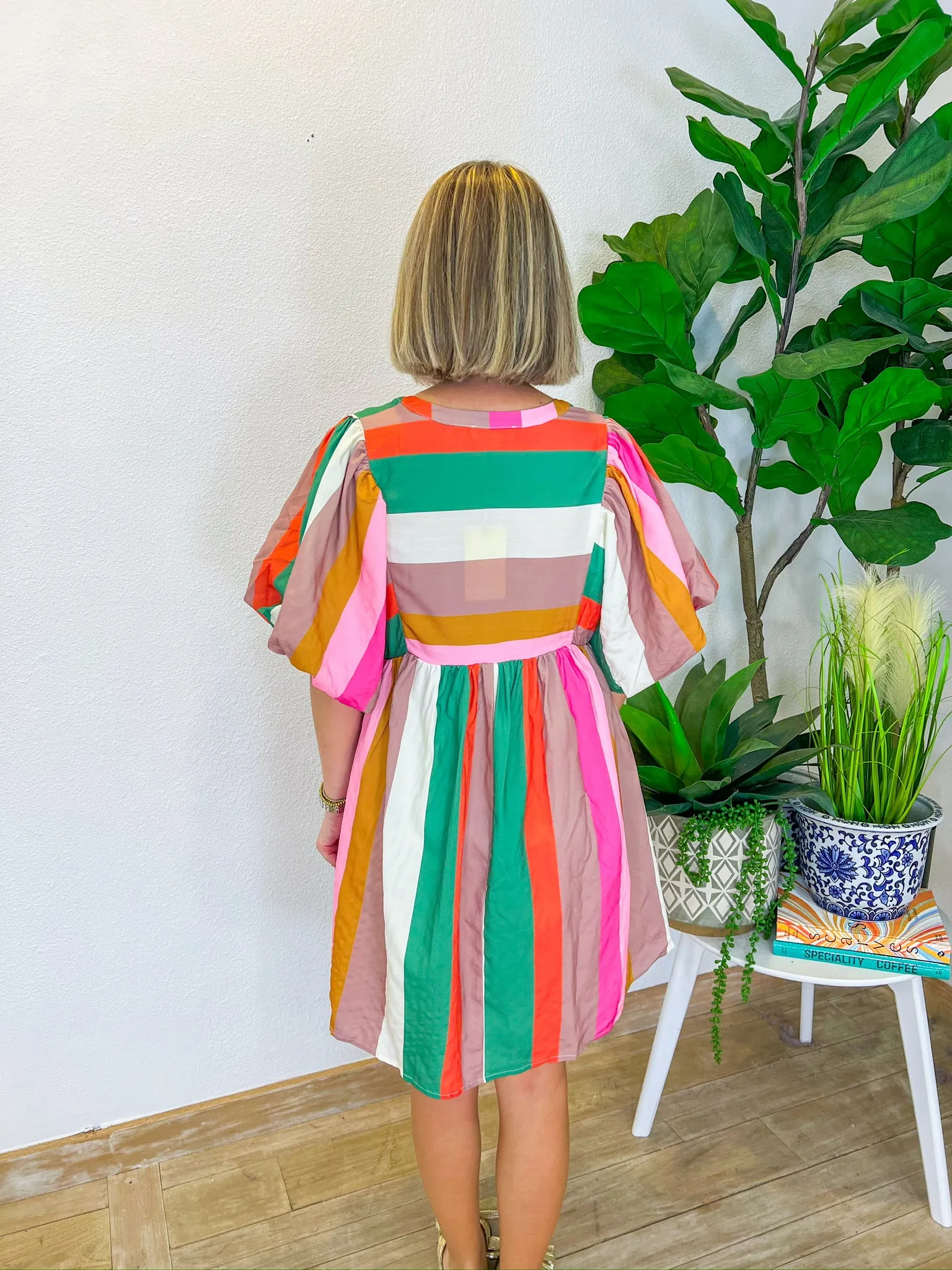 It's Only Fair Mini Dress - Multi
