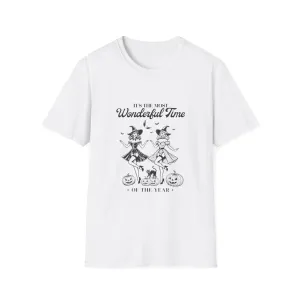 It's the most wonderful time of the year Witchy Edition Unisex Softstyle T-Shirt