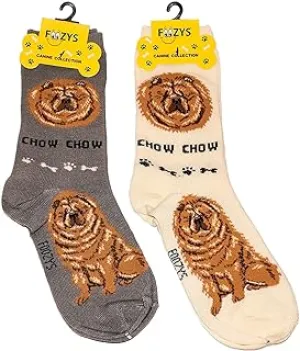 IVORY CHOW CHOW SOCKS