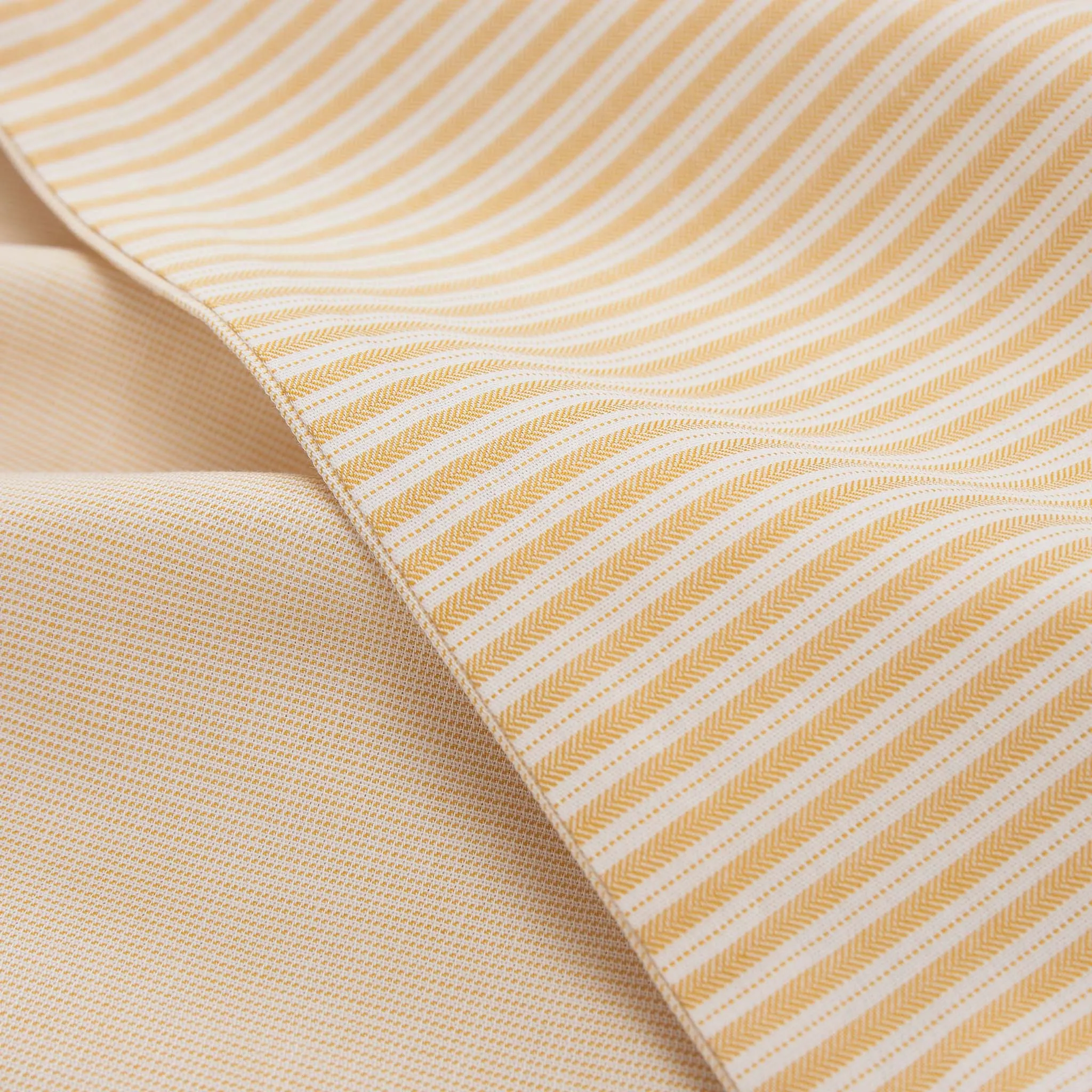 Izeda Pillowcase [Mustard/White]
