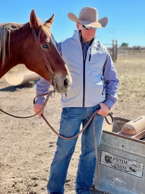Jack Light Grey Vest by Cinch