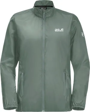 Jack Wolfskin Women&#x27;s Pack &amp; Go Windshell Hedge Green | Buy Jack Wolfskin Women&#x27;s Pack &amp; Go Windshell Hedge Green here | Outnorth