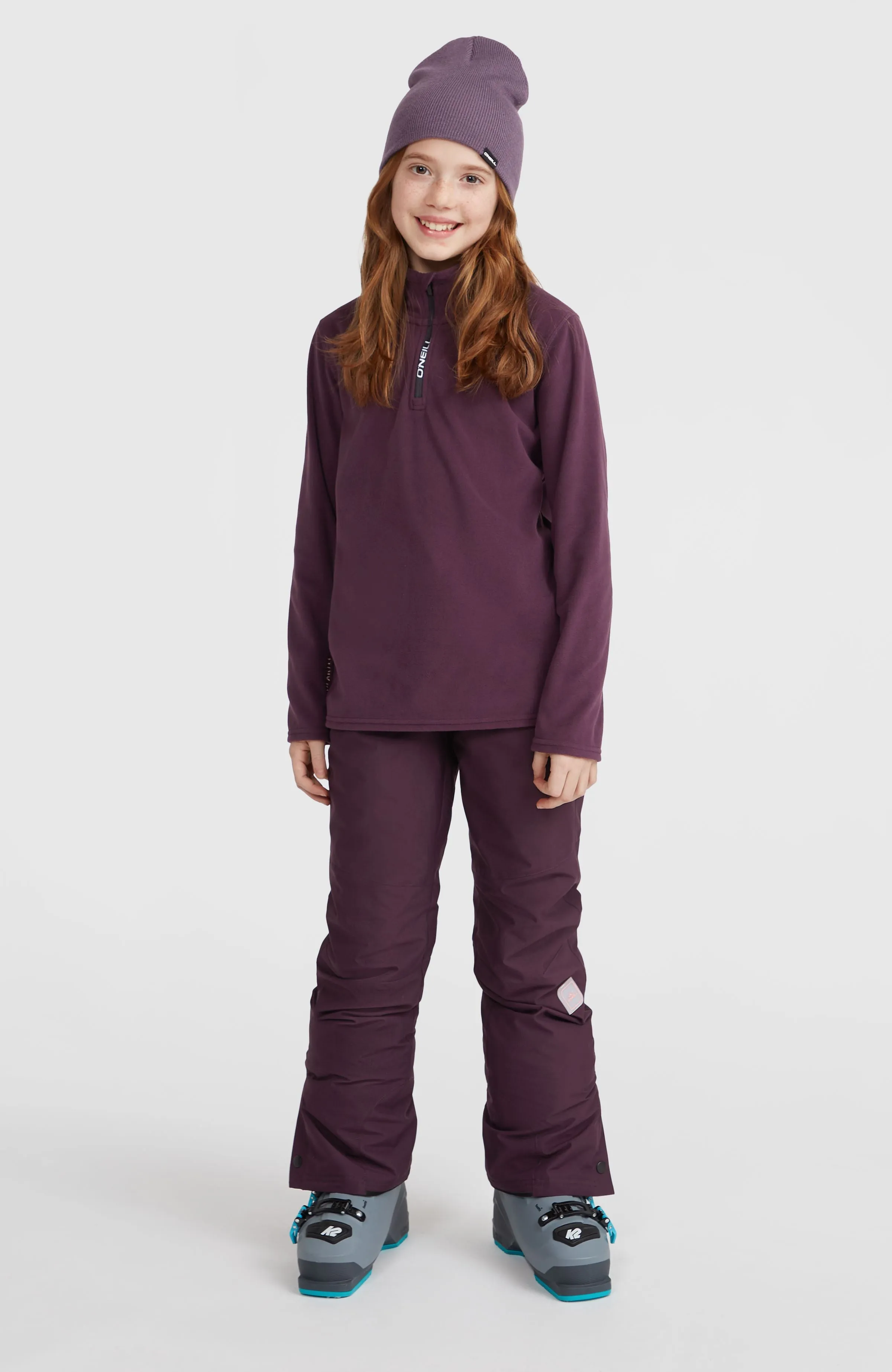 Jack's Polartec® 100 Half-Zip Fleece | Aubergine