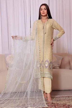 Janaan by Soghat Unstitched 3 Piece Luxury Chiffon Collection'2023-JS-05
