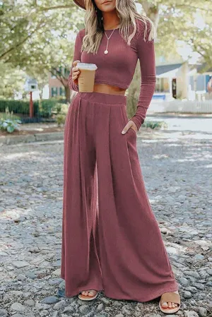 Jasmine Crop Set - Stylish and Versatile Outfits for You