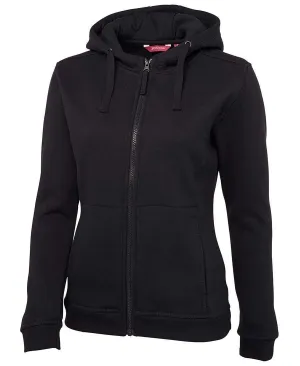 Jb's Ladies full zip fleecy hoodie 3HJ1