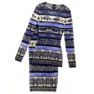 Jean Paul Gaultier Fish Mesh Skirt Set