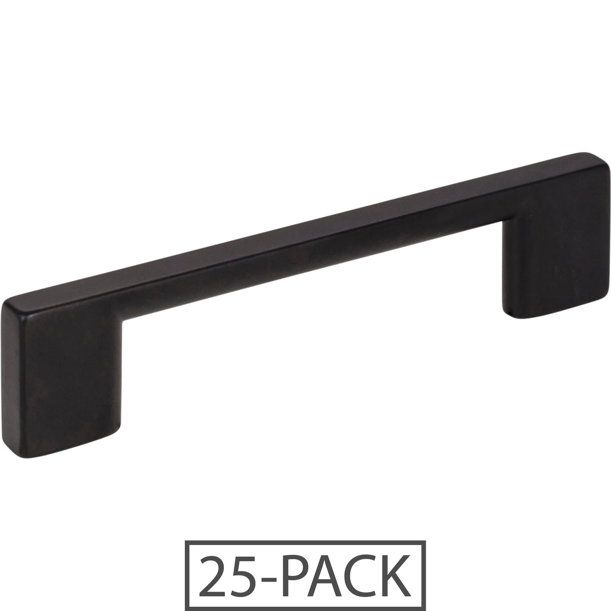 Jeffrey Alexander 96 mm Center-to-Center Square Sutton Cabinet Bar Pull 25-Pack