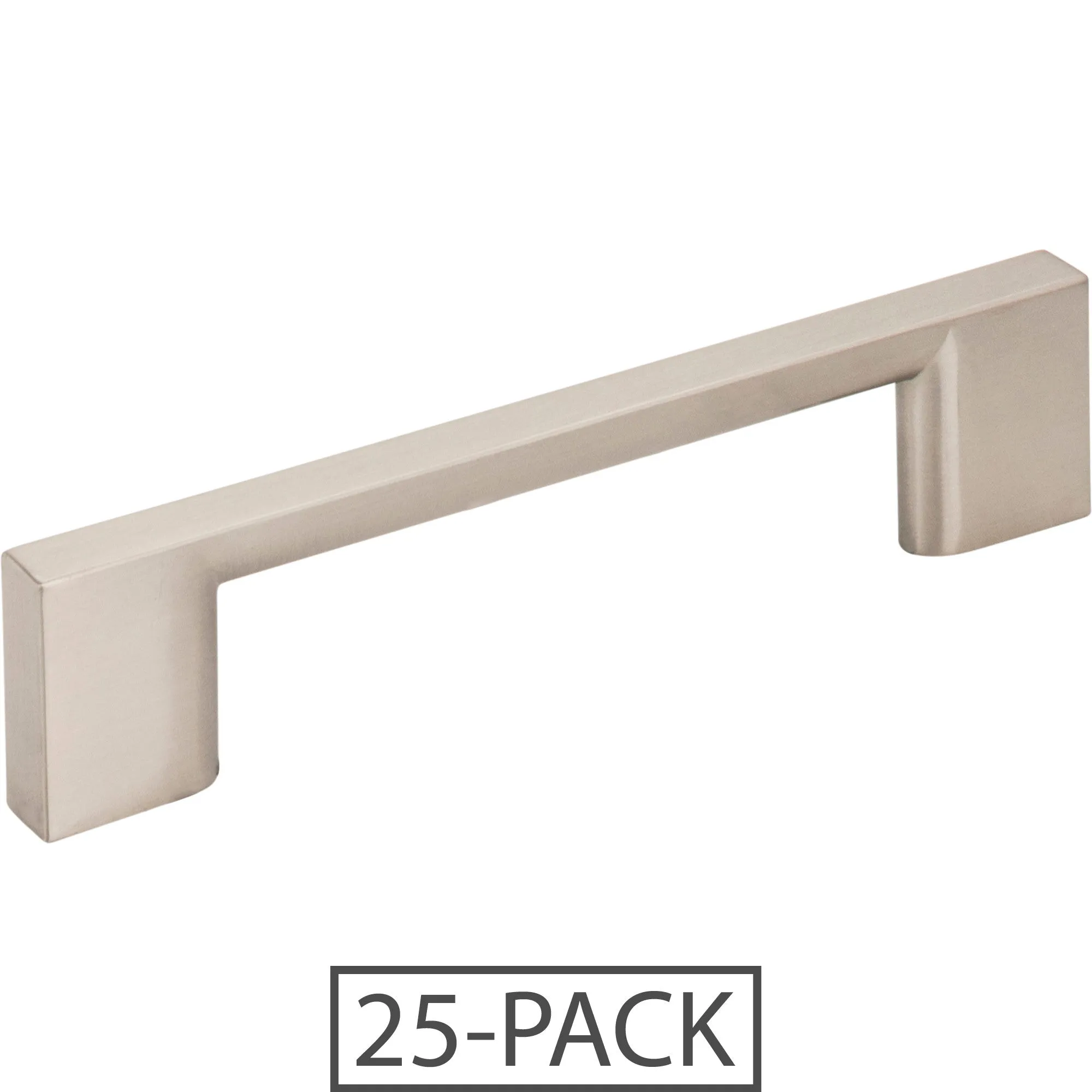 Jeffrey Alexander 96 mm Center-to-Center Square Sutton Cabinet Bar Pull 25-Pack