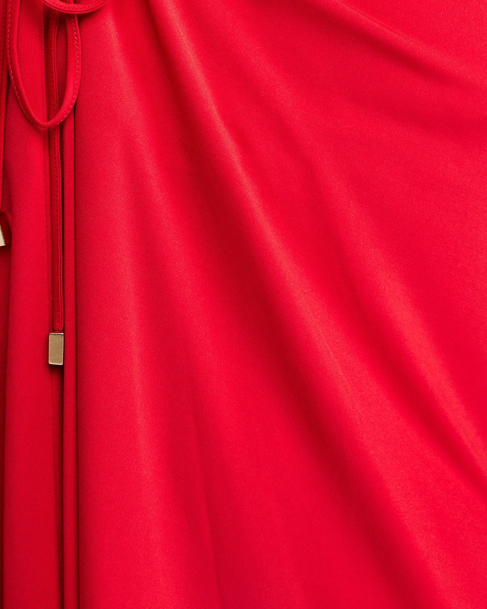 Jersey Ruched Dress | SCARLET RED