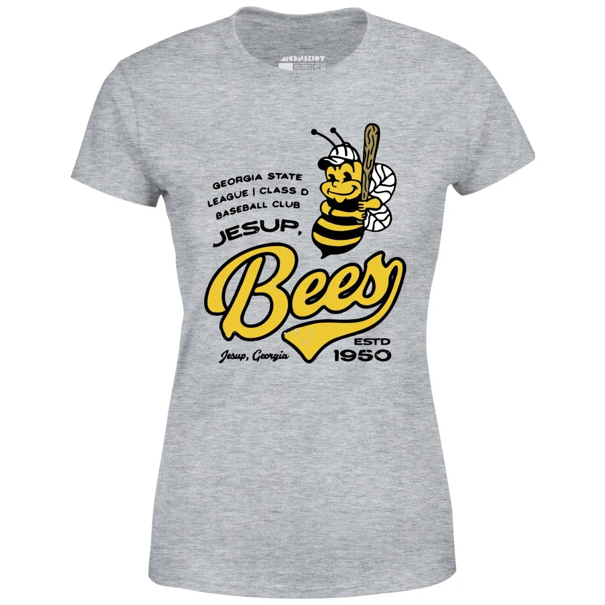 Jesup Bees - Georgia - Vintage Defunct Baseball Teams - Women's T-Shirt