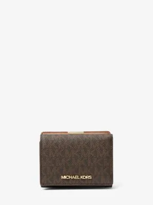 Jet Set Travel Medium Logo Trifold Wallet