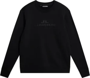 J.Lindeberg Men&#x27;s Alpha Crew Neck Black | Buy J.Lindeberg Men&#x27;s Alpha Crew Neck Black here | Outnorth