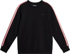 J.Lindeberg Men&#x27;s Sneaky Crew Neck Black | Buy J.Lindeberg Men&#x27;s Sneaky Crew Neck Black here | Outnorth