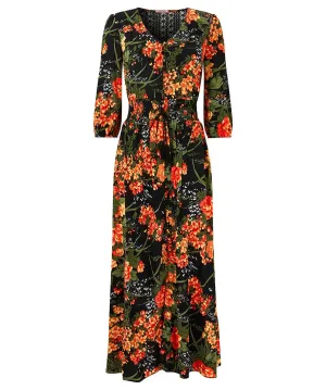 Joe Browns 8 Black Sienna Florals Dress