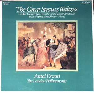 Johann Strauss Jr. - The Great Strauss Waltzes (LP, Album) (VG )