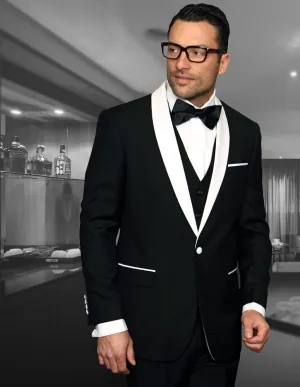 JONES BLACK TAILORED FIT TUXEDO