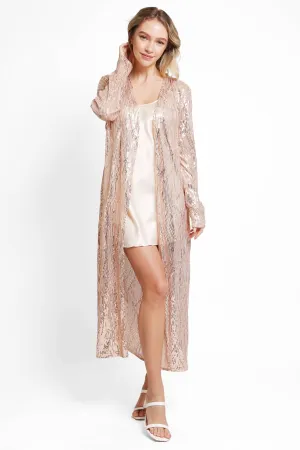 JP3522 Eliza Sequin Long Kimono