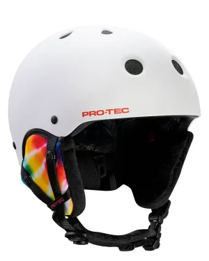 Jr. Classic Certified Snow Helmet- White Tie Dye