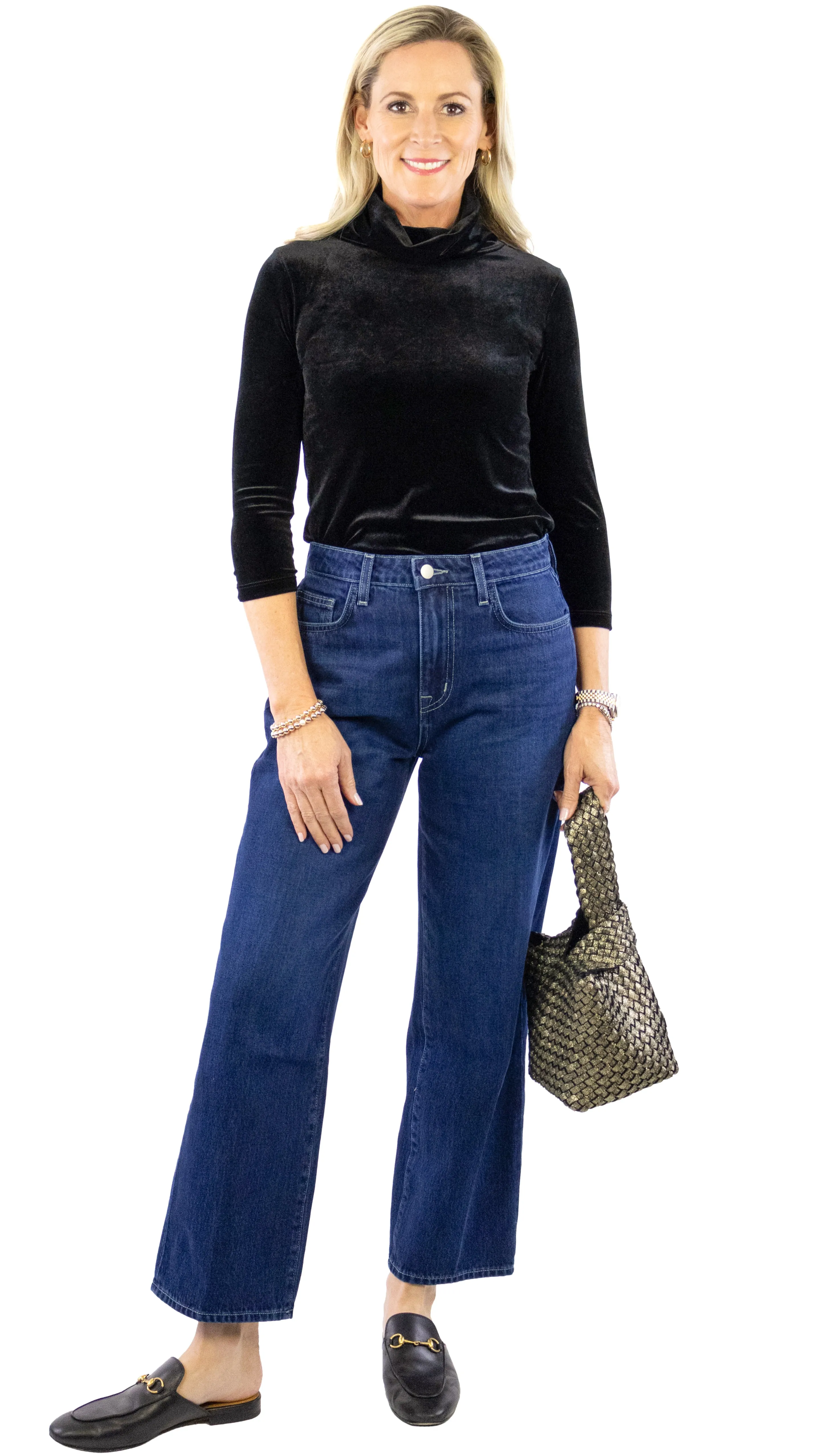 June  Stovepipe Jean - Denim Harlan