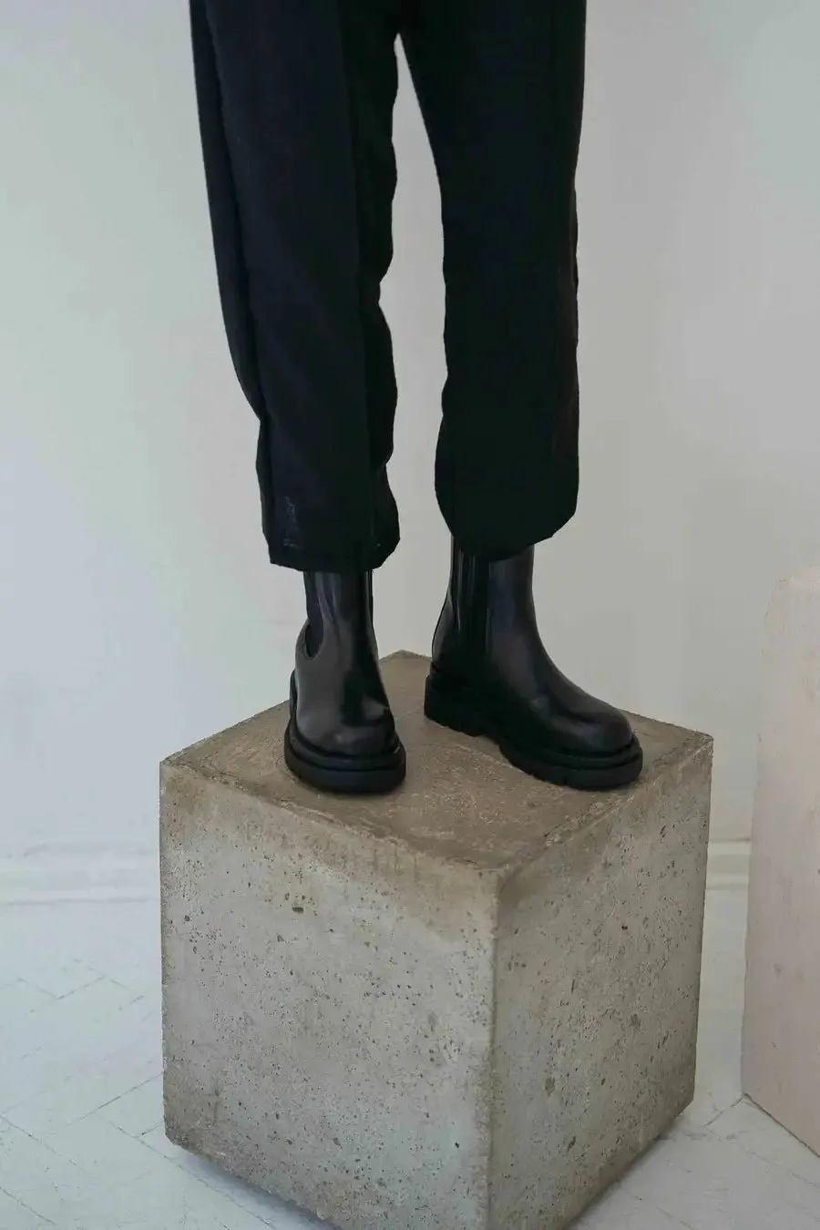 Juodi Chelsea Odiniai Aulinukai - Black Chelsea leather boots