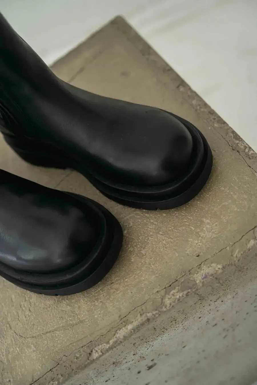 Juodi Chelsea Odiniai Aulinukai - Black Chelsea leather boots