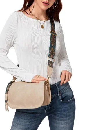 Just What I Need Neutral Shoulder Bag