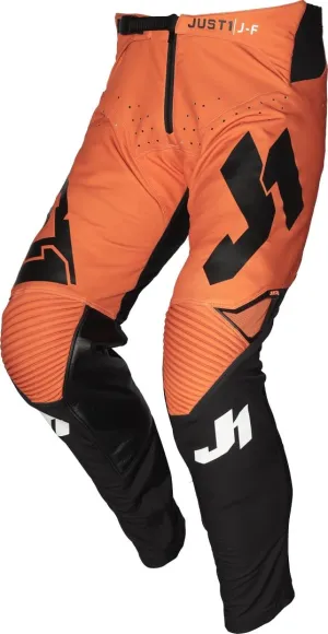 Just1 J-Flex Motocross pants, black-orange