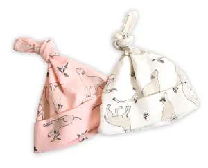 Kai Labrador Dog & Hummingbird Knotted Hat