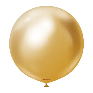 Kalisan Latex Mirror Gold- 24", 2 Pieces