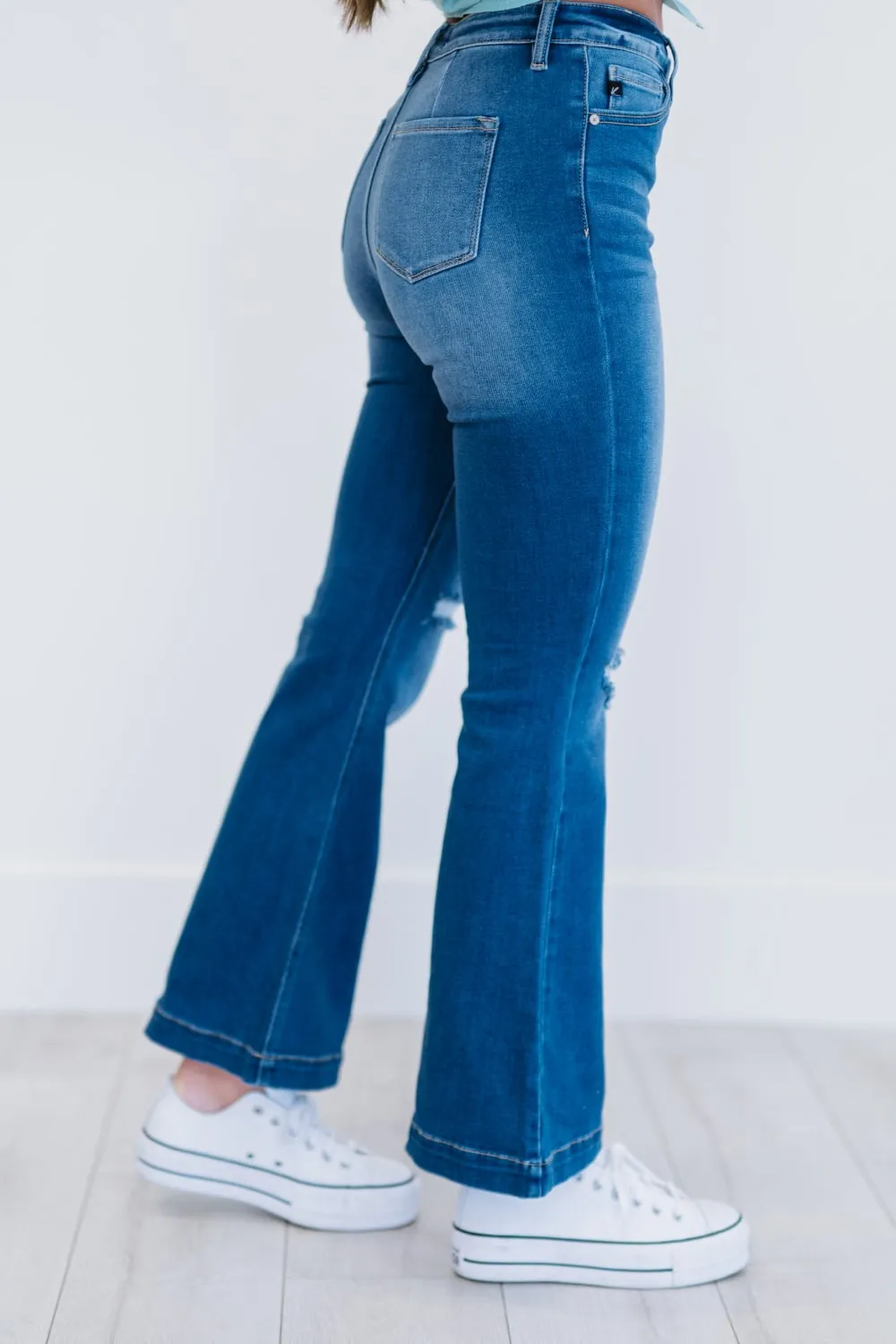 Kancan Denim Skies Flare Jeans