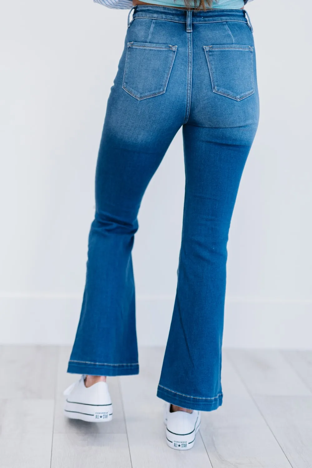 Kancan Denim Skies Flare Jeans