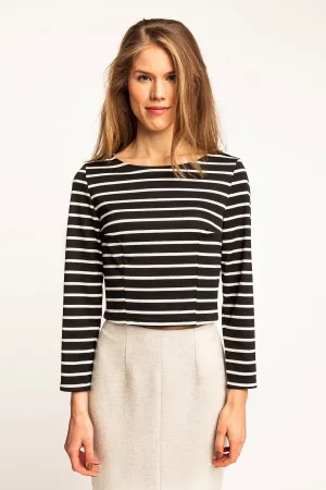 Kanerva button-back tee