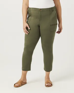 Katalina Utility Pant | Olive Green