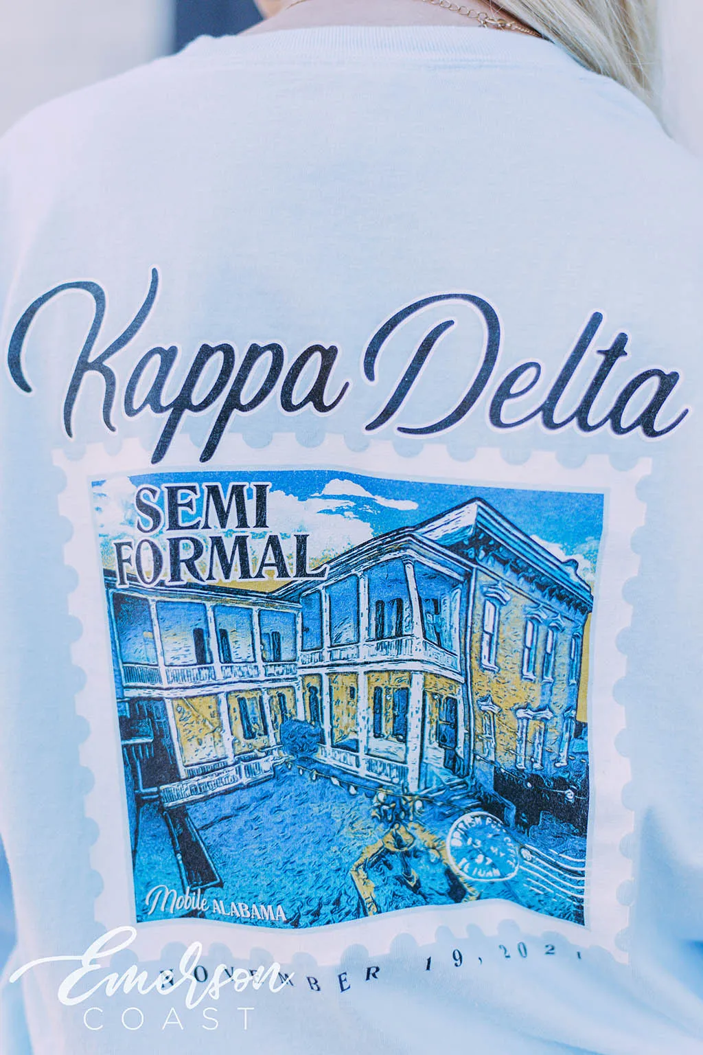 KD Semi Formal Chambray Long Sleeve T-shirt