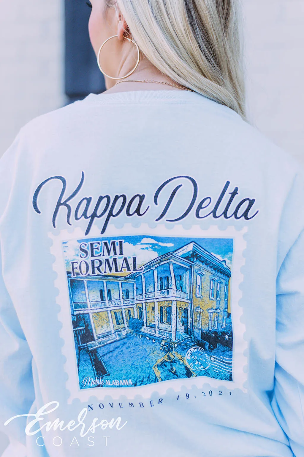 KD Semi Formal Chambray Long Sleeve T-shirt