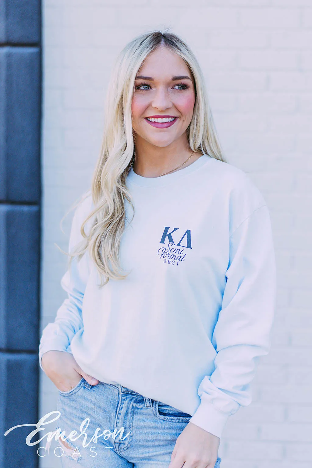 KD Semi Formal Chambray Long Sleeve T-shirt