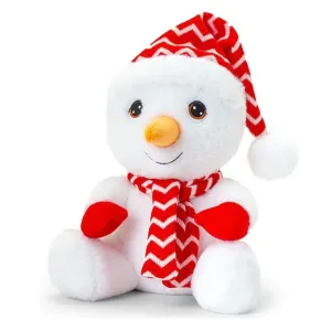 Keeleco 20cm Snowman With Hat & Scarf