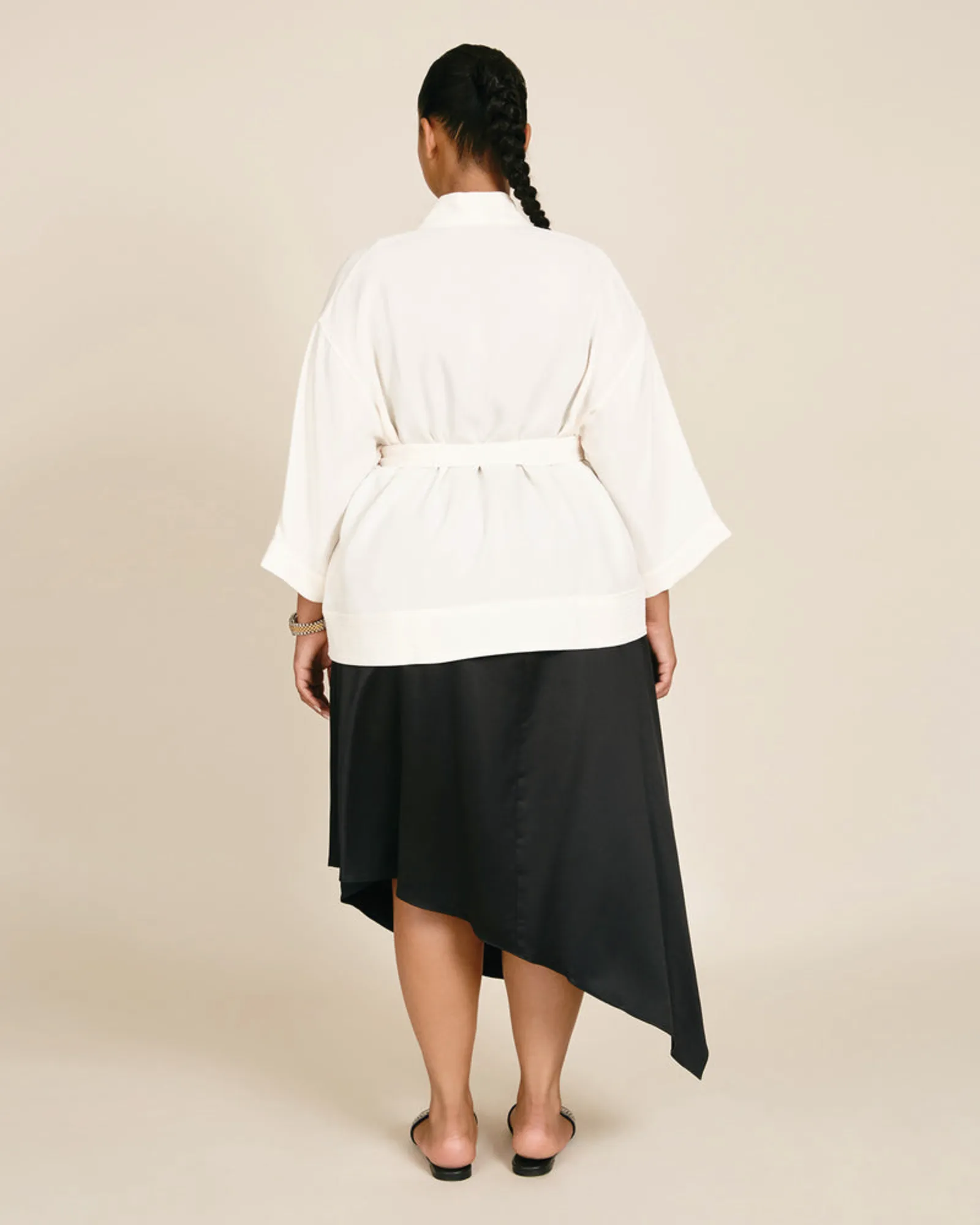 Kellie Soft Jacket | Blanc De Blanc