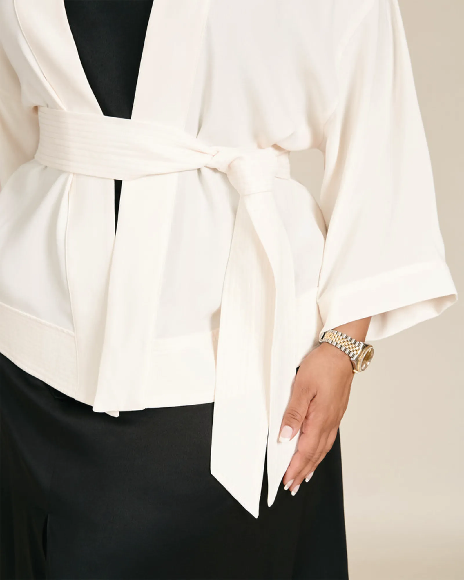 Kellie Soft Jacket | Blanc De Blanc